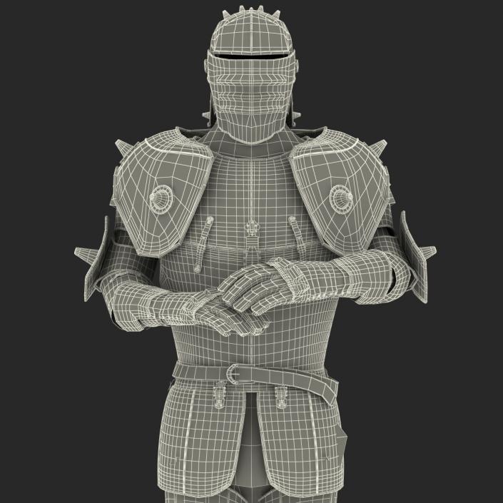 Medieval Suit of Armor 3 3D model