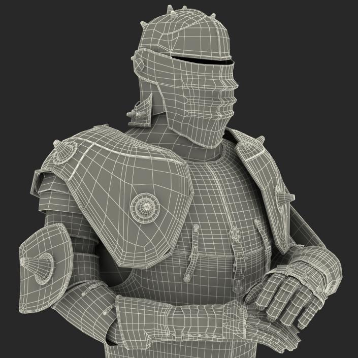 Medieval Suit of Armor 3 3D model