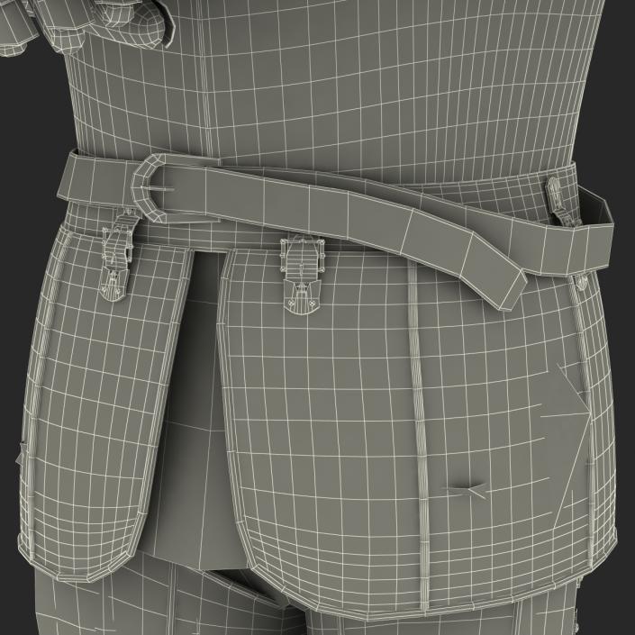 Medieval Suit of Armor 3 3D model