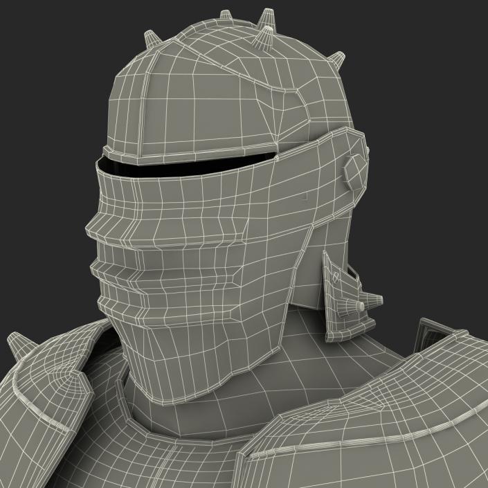 Medieval Suit of Armor 3 3D model