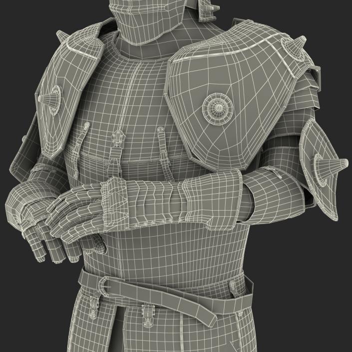 Medieval Suit of Armor 3 3D model