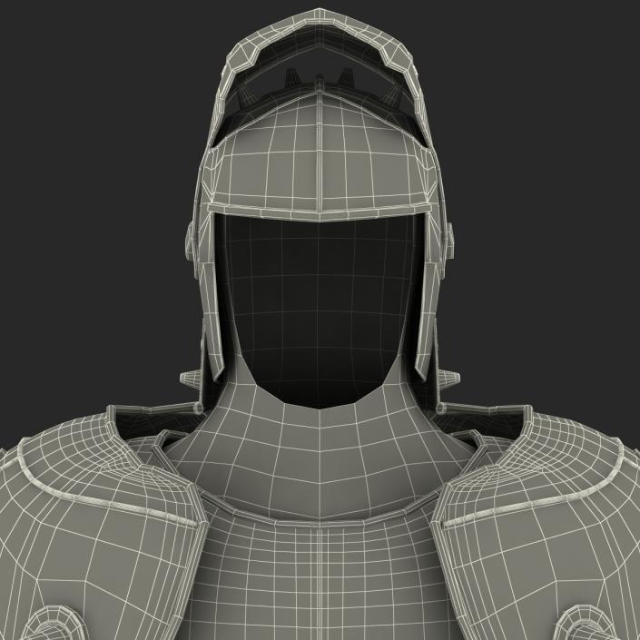 Medieval Suit of Armor 3 3D model