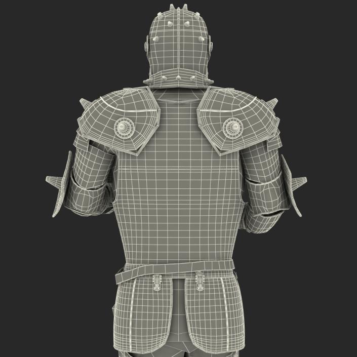 Medieval Suit of Armor 3 3D model