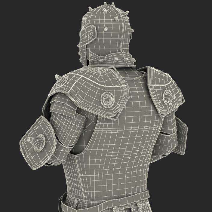 Medieval Suit of Armor 3 3D model