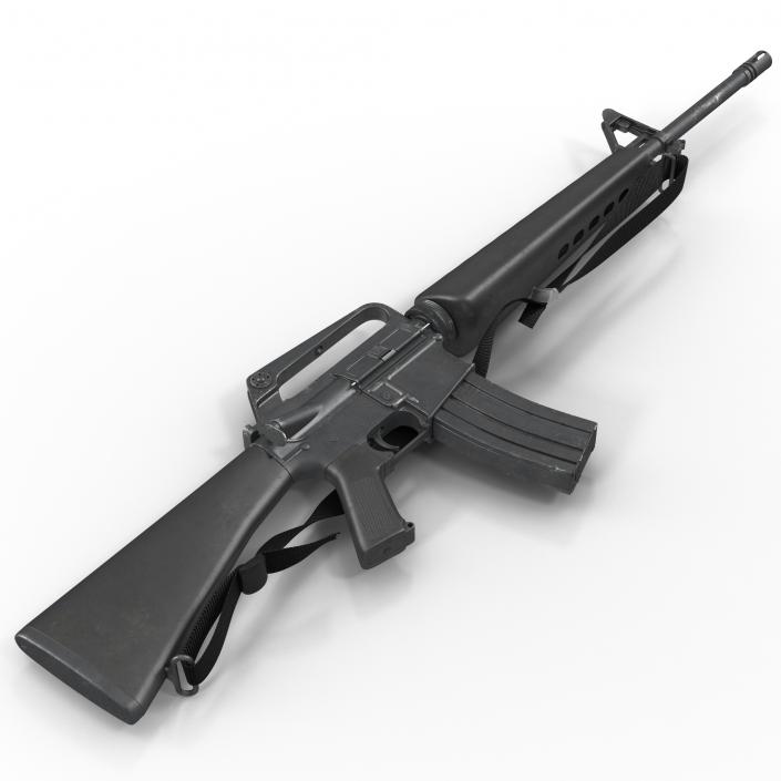 Assault Rifle M16 5 3D model