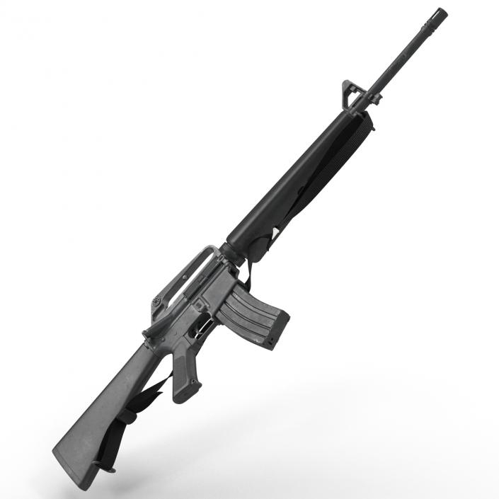 Assault Rifle M16 5 3D model