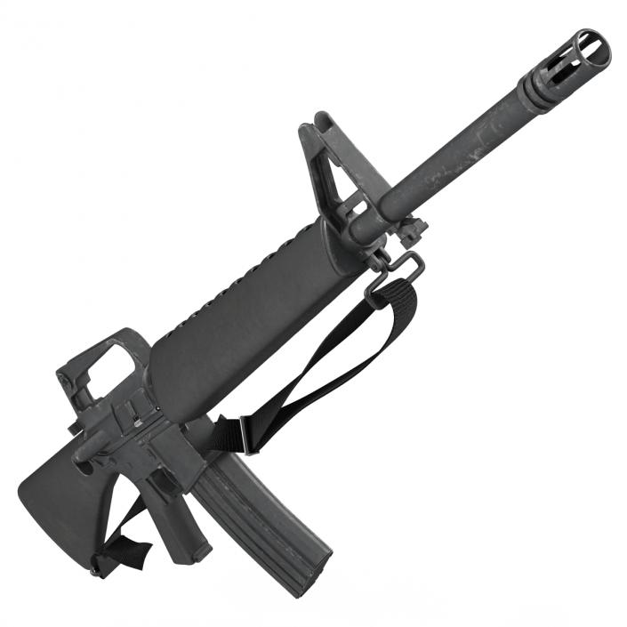 Assault Rifle M16 5 3D model