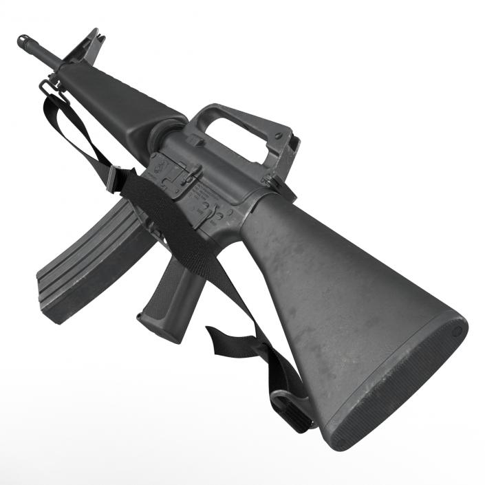 Assault Rifle M16 5 3D model