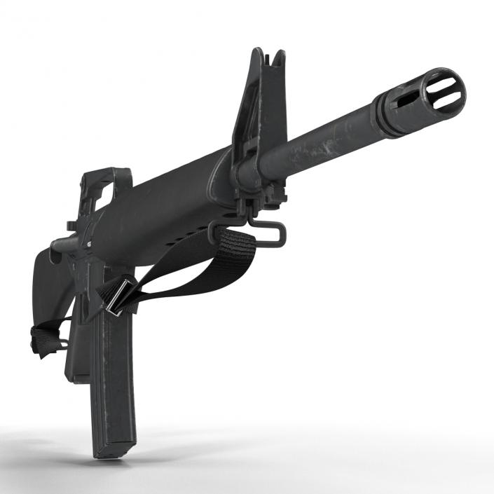 Assault Rifle M16 5 3D model