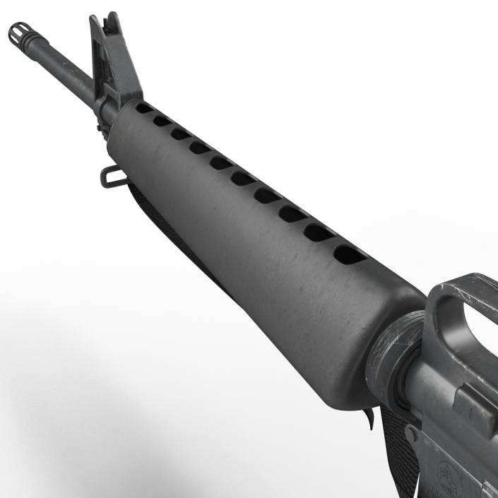 Assault Rifle M16 5 3D model