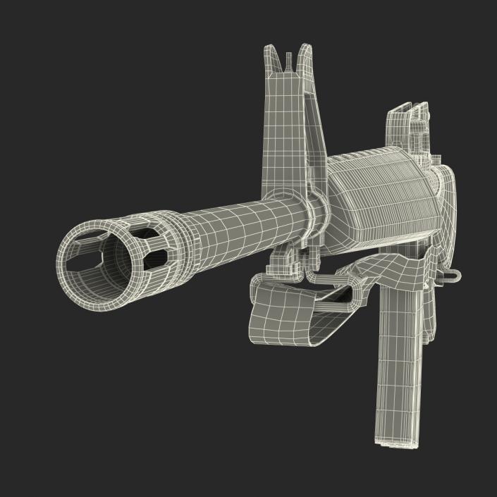 Assault Rifle M16 5 3D model