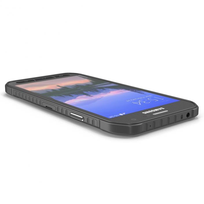 3D Samsung Galaxy S6 Active Set model