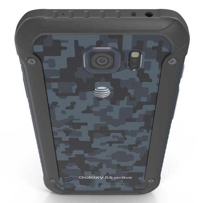 3D Samsung Galaxy S6 Active Set model