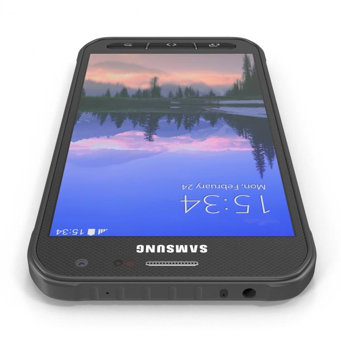 3D Samsung Galaxy S6 Active Set model