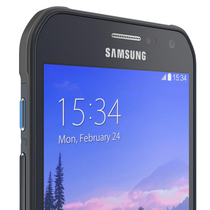 3D Samsung Galaxy S6 Active Set model