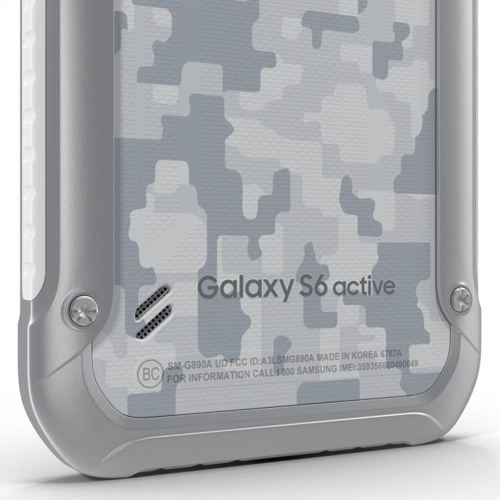 3D Samsung Galaxy S6 Active Set model