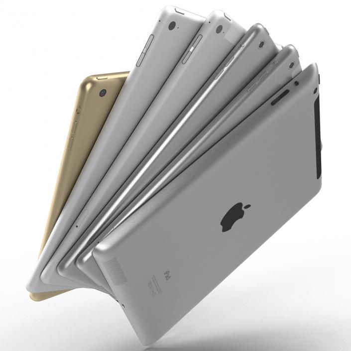 3D iPads 3D Models Collection