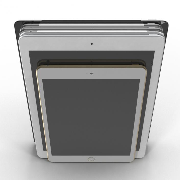 3D iPads 3D Models Collection