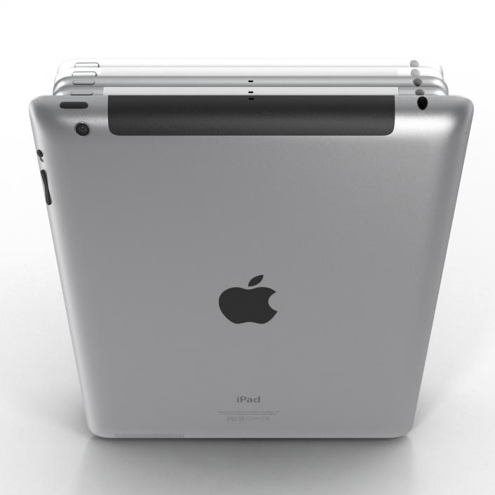 3D iPads 3D Models Collection