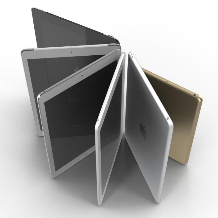 3D iPads 3D Models Collection