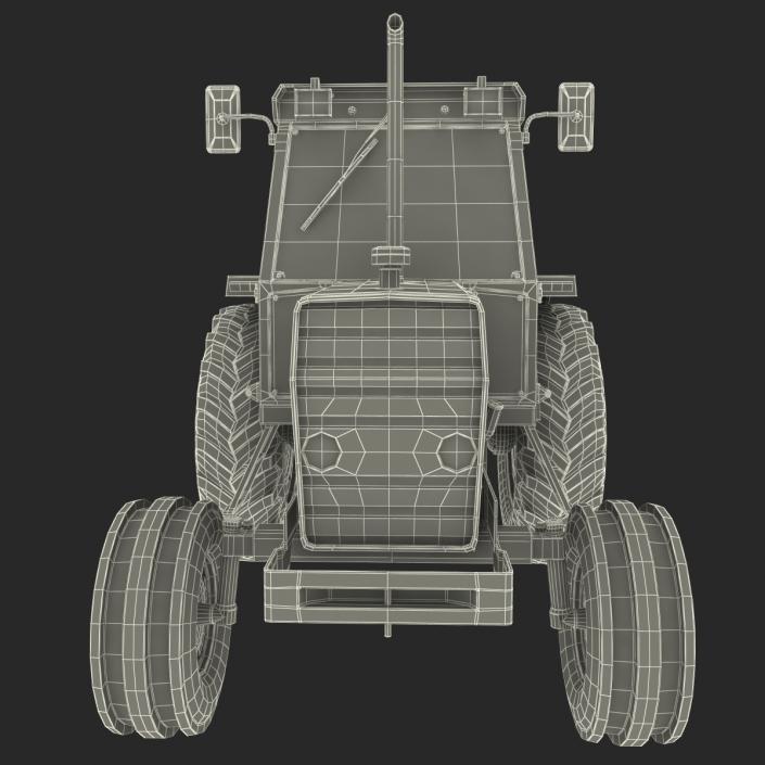 3D Vintage Tractor Ferguson 698 model