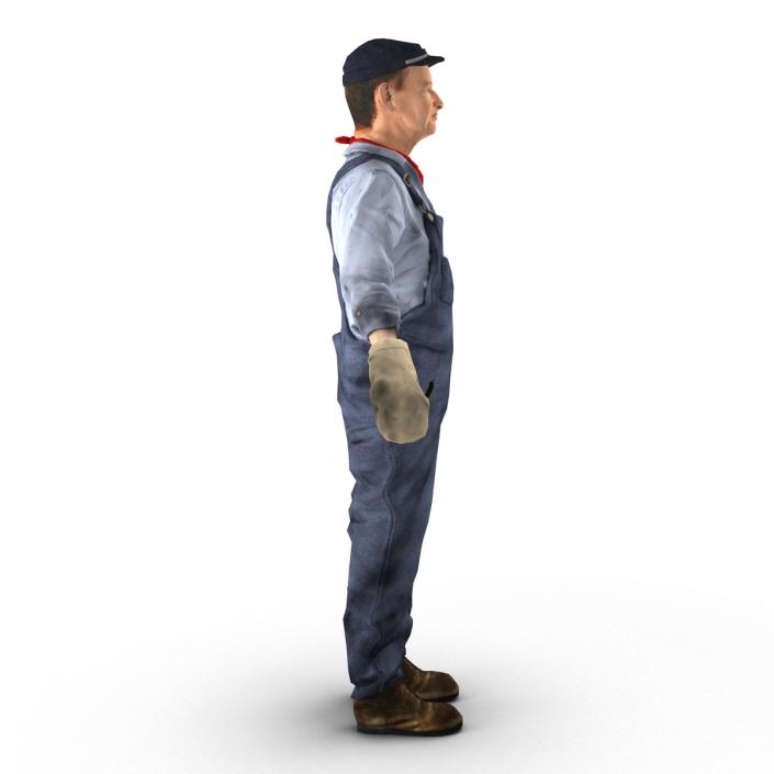 Locomotive Engineer 3D model