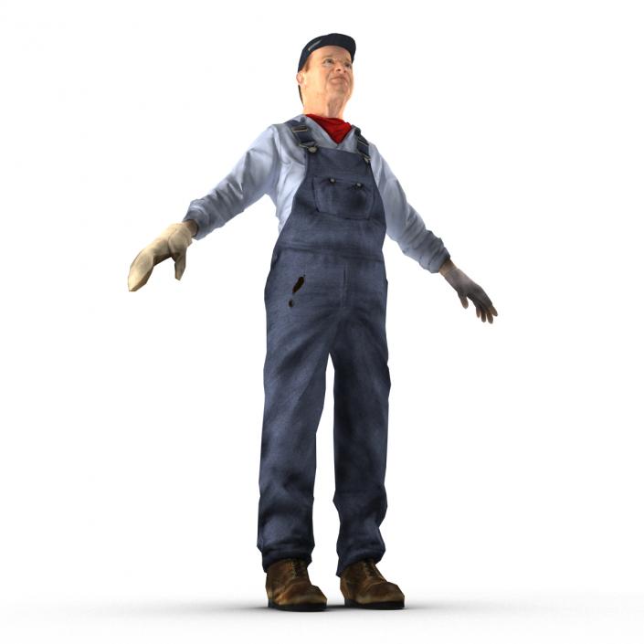 Locomotive Engineer 3D model