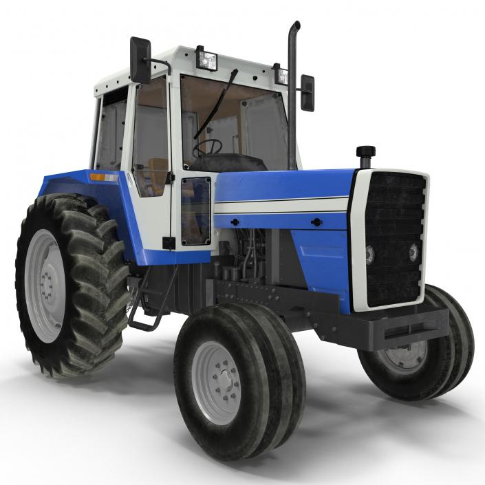 3D Vintage Tractor Generic model