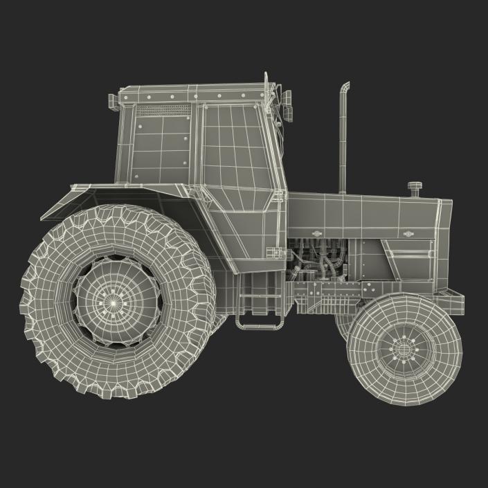 3D Vintage Tractor Generic model