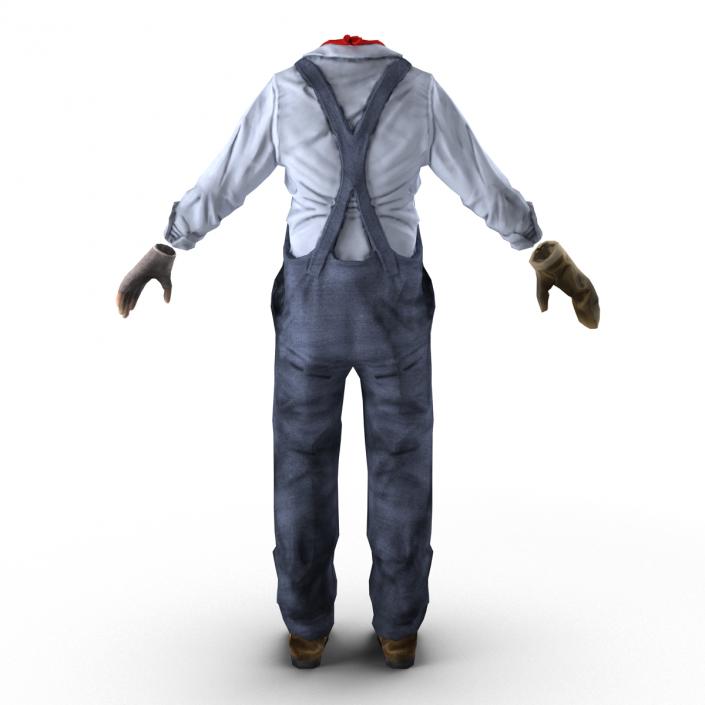 Worker Clothes 3D model