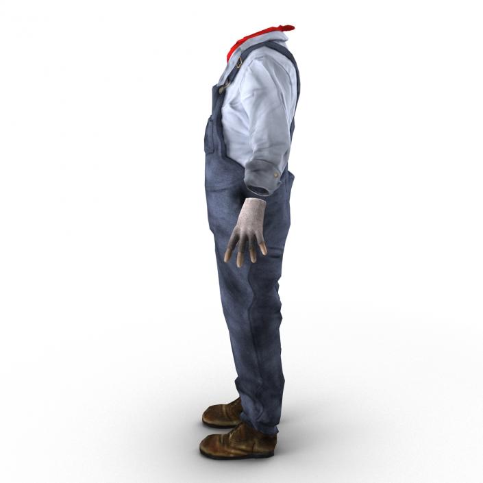 Worker Clothes 3D model