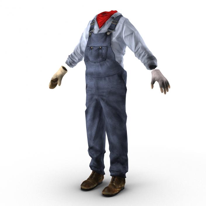 Worker Clothes 3D model