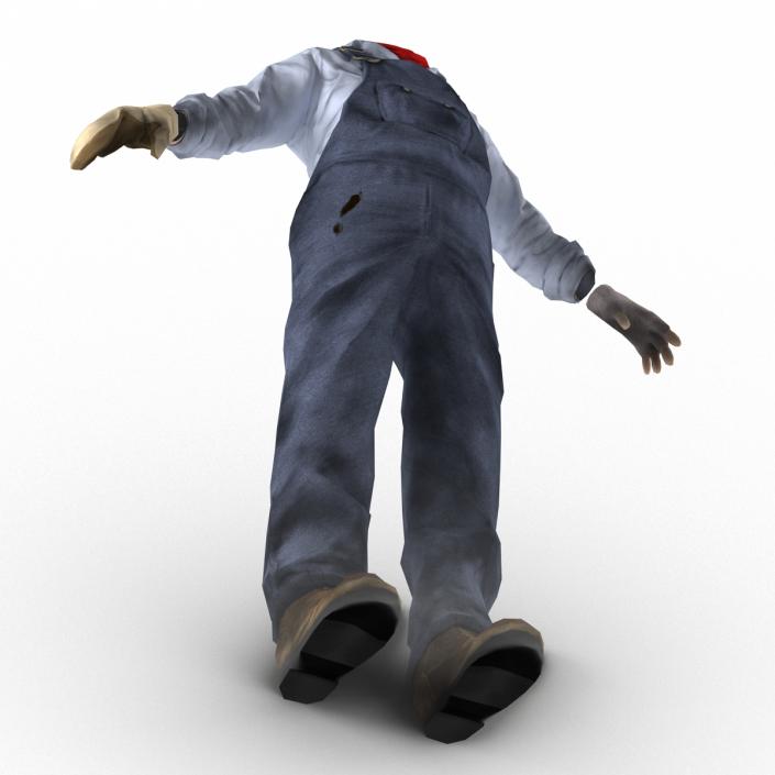 Worker Clothes 3D model