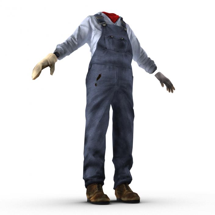 Worker Clothes 3D model