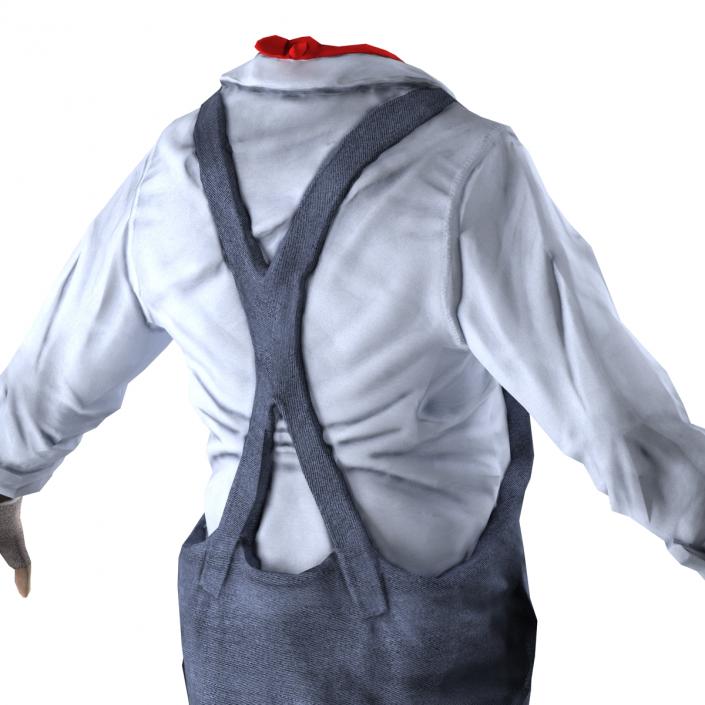 Worker Clothes 3D model