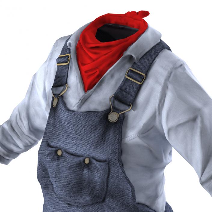 Worker Clothes 3D model