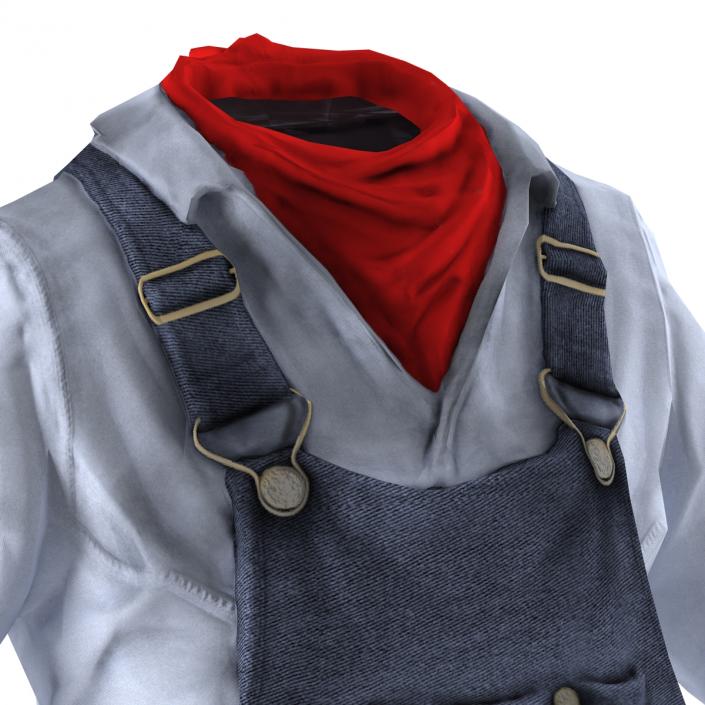 Worker Clothes 3D model