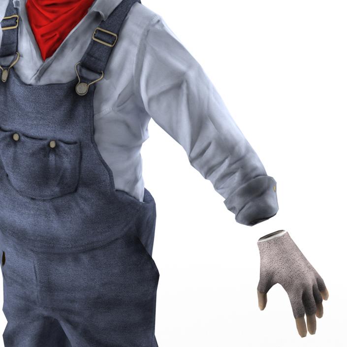 Worker Clothes 3D model