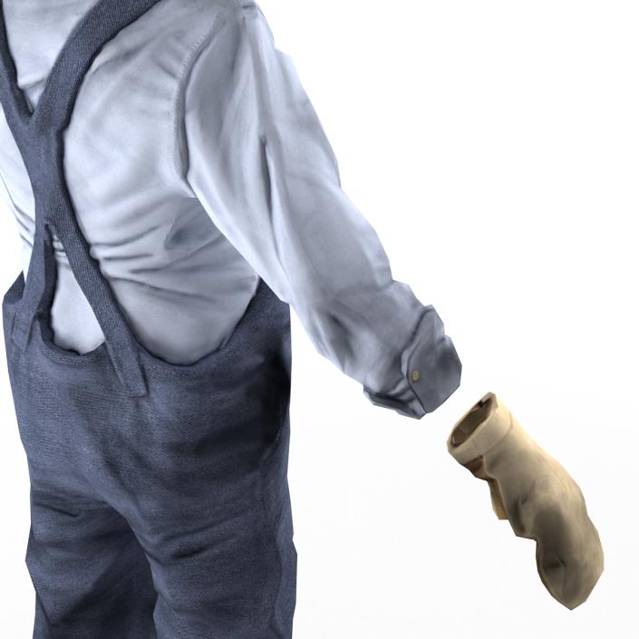 Worker Clothes 3D model