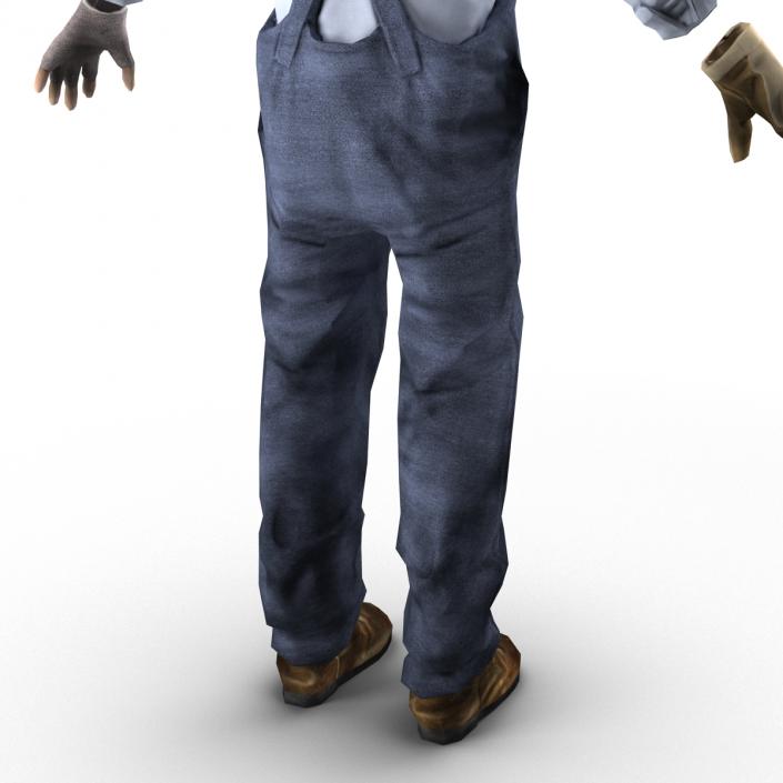 Worker Clothes 3D model