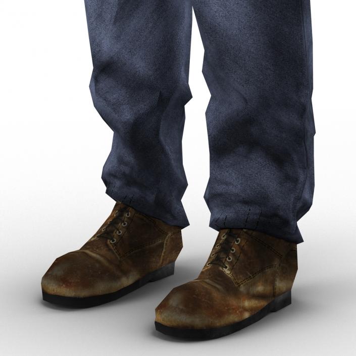 Worker Clothes 3D model