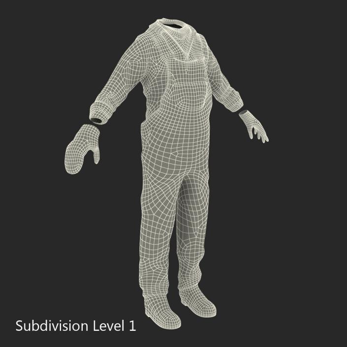 Worker Clothes 3D model