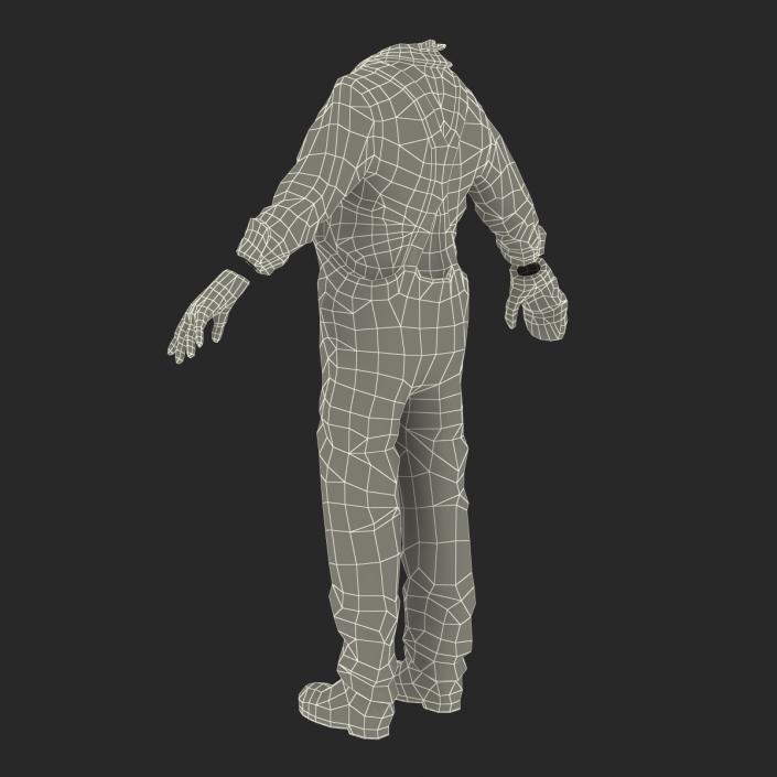 Worker Clothes 3D model