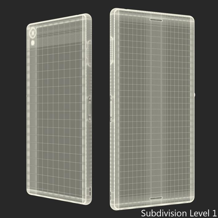 3D model Sony Xperia Z3 Black