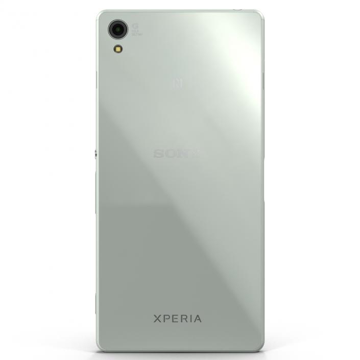 3D model Sony Xperia Z3 Green