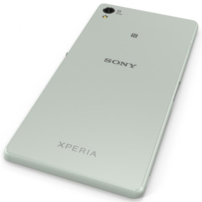 3D model Sony Xperia Z3 Green