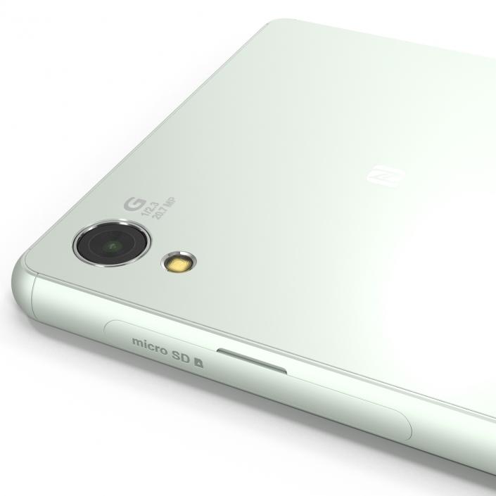 3D model Sony Xperia Z3 Green