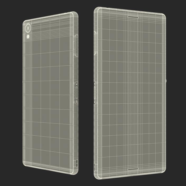 3D model Sony Xperia Z3 Green