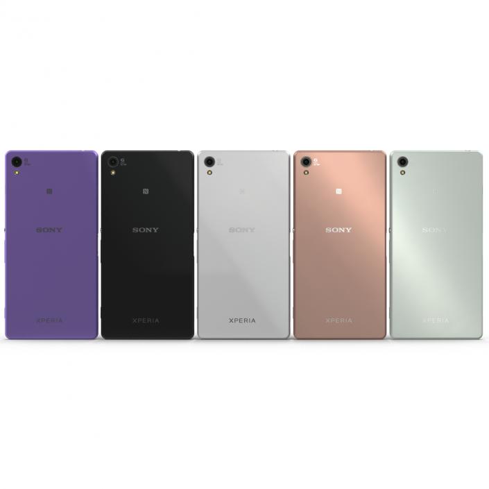 3D Sony Xperia Z3 Set model