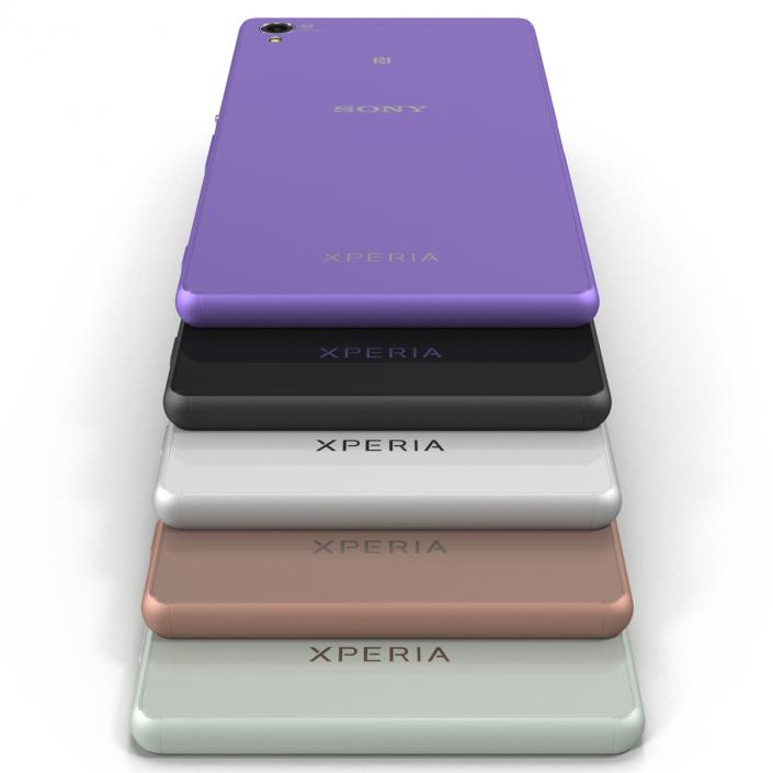 3D Sony Xperia Z3 Set model